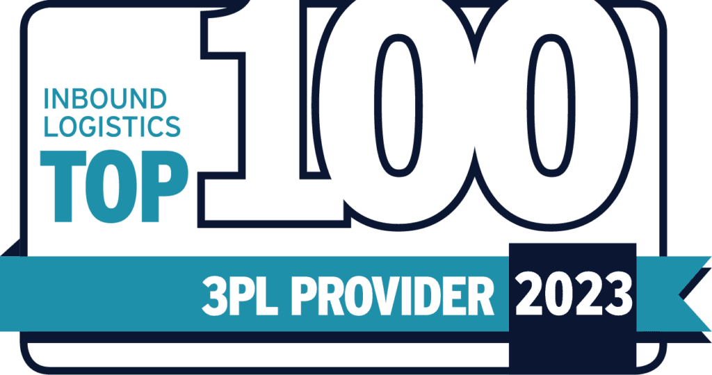 award icon: inbound logistics top 100 3PL providers